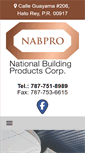 Mobile Screenshot of nabpropr.com